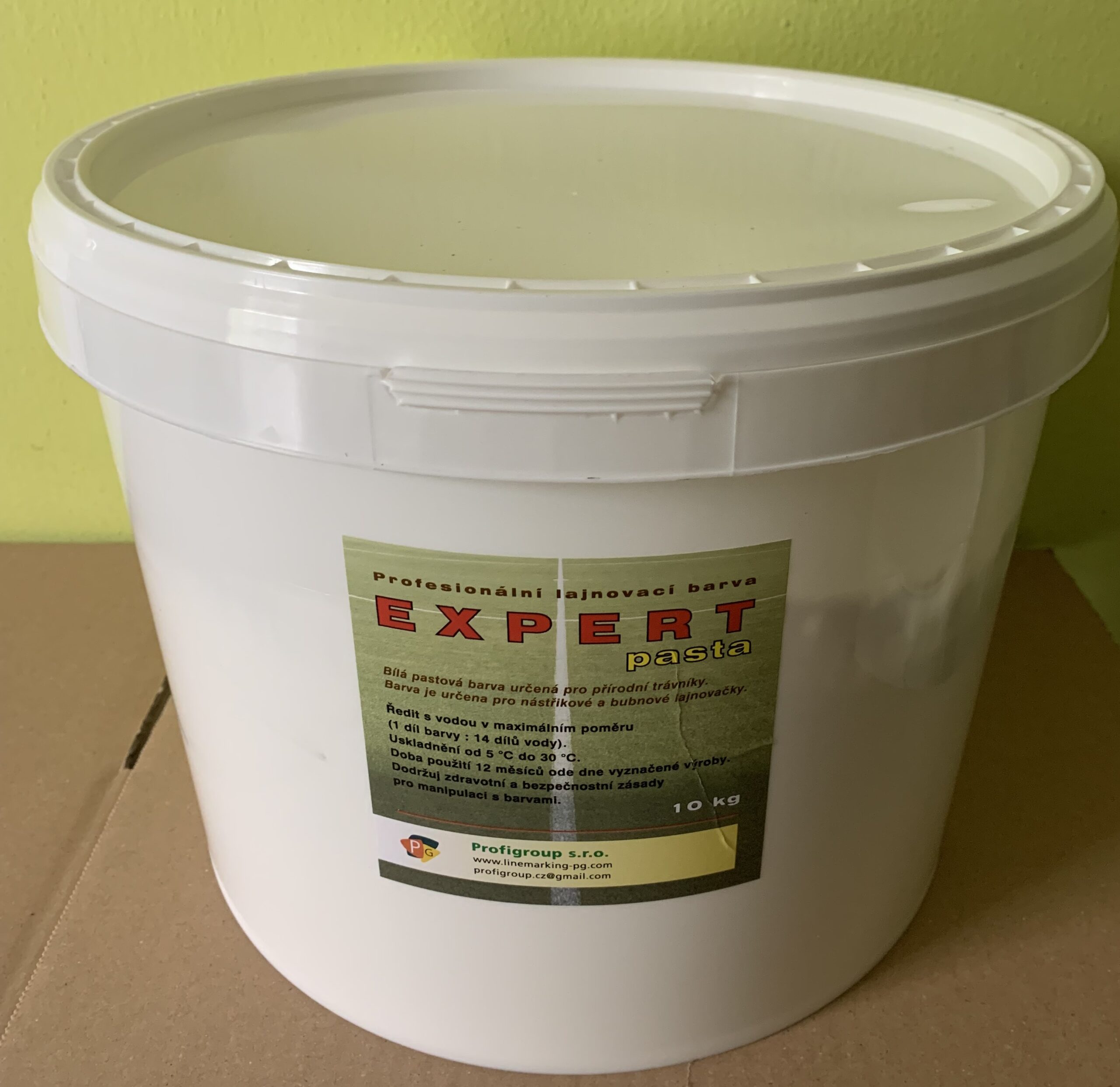 Bílá lajnovací barva Expert  pasta